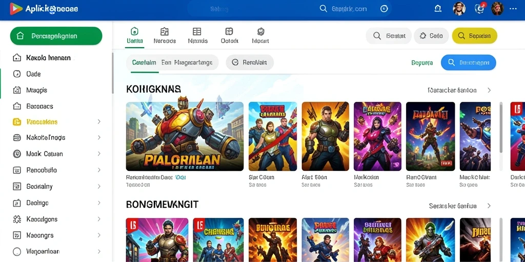 Deskripsi level yang jelas dan informatif.