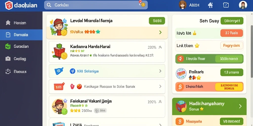 Fitur komunitas untuk interaksi antar pemain.