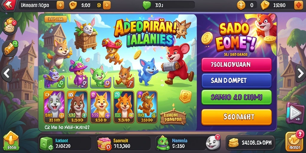 Fitur multiplayer untuk bermain dengan teman.
